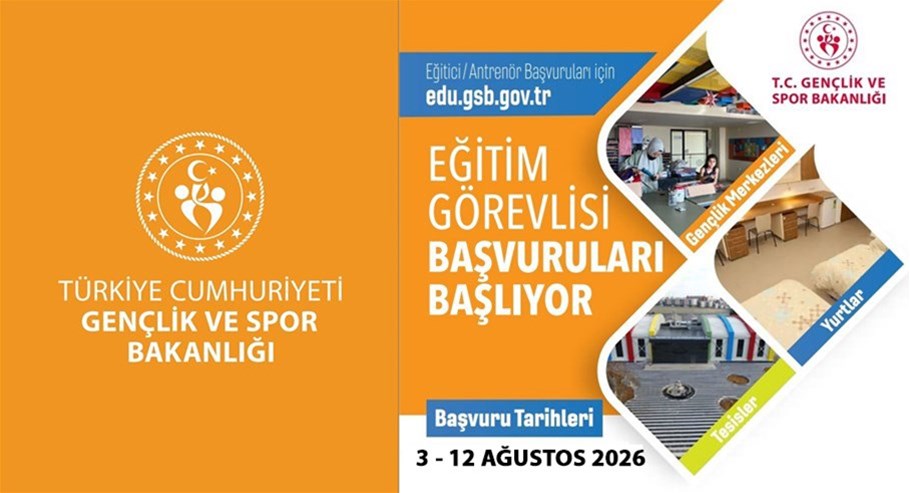 EĞİTİM GÖREVLİSİ (EYS) BAŞVURULARI BAŞLIYOR