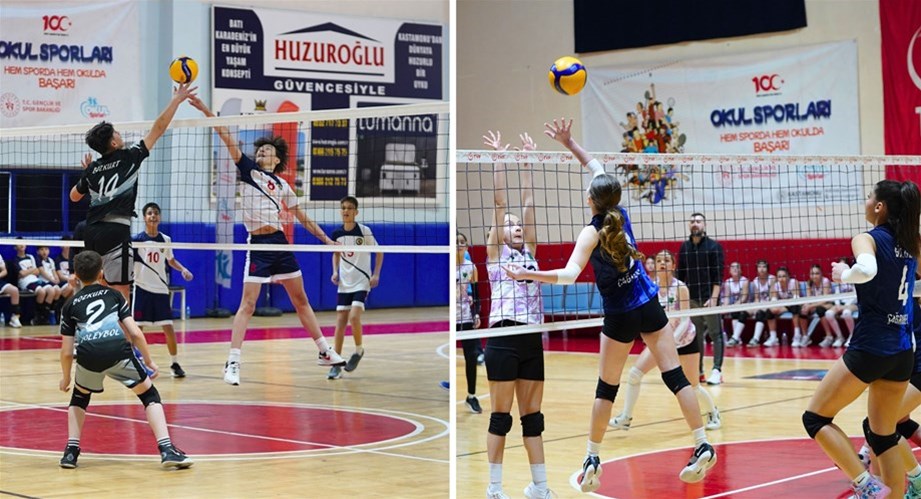 VOLEYBOLUN YILDIZLARI FİNAL BİLETİNİ ARIYOR