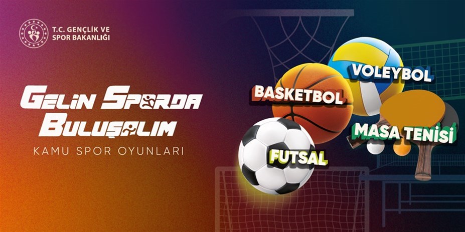 KAMU SPOR OYUNLARI BAŞVURULARI BAŞLADI