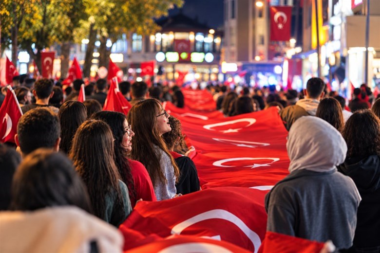 CUMHURİYET COŞKUSU KASTAMONU’DA FENER ALAYIYLA TAÇLANDI