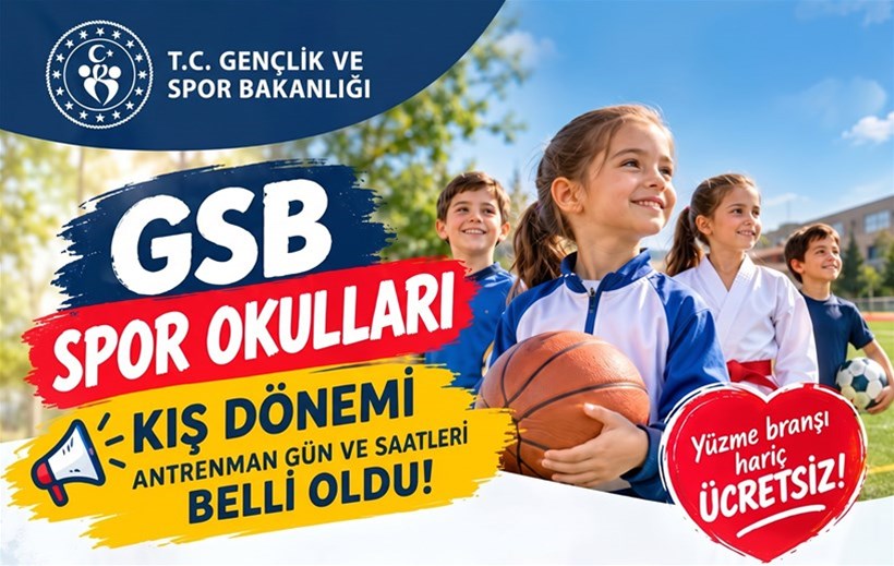 GSB SPOR OKULLARI KIŞ DÖNEMİ BAŞLIYOR!