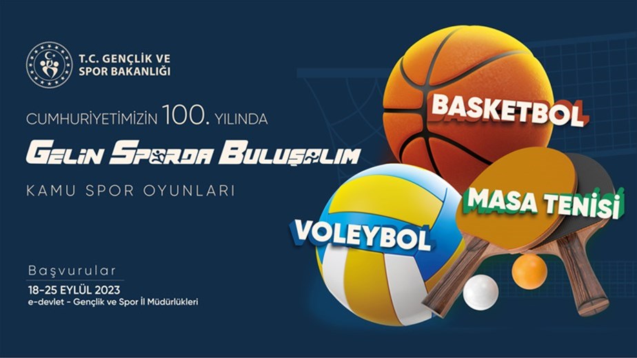 KAMU SPOR OYUNLARI BAŞLIYOR