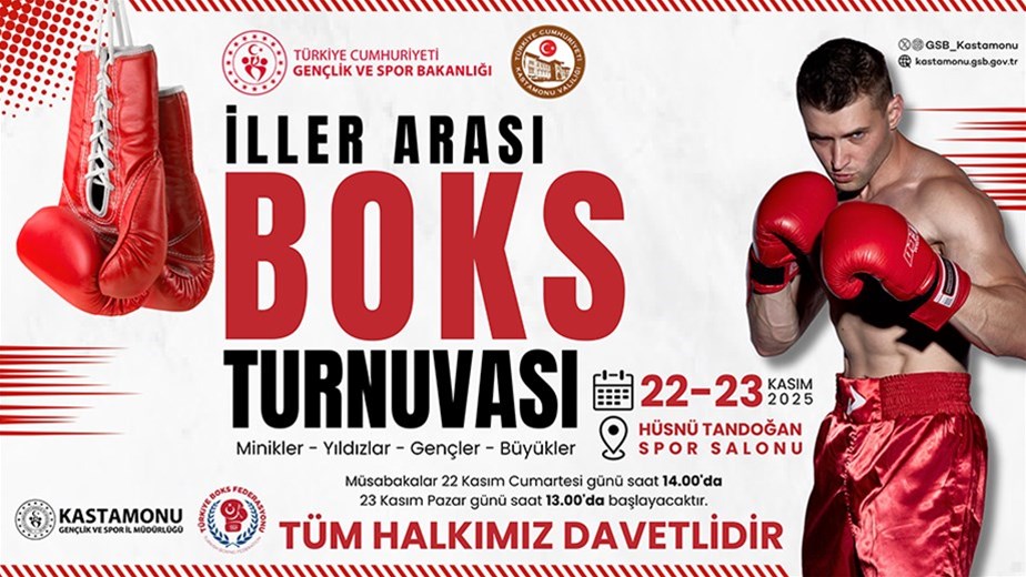 İLLER ARASI BOKS TURNUVASI İLİMİZDE YAPILACAK