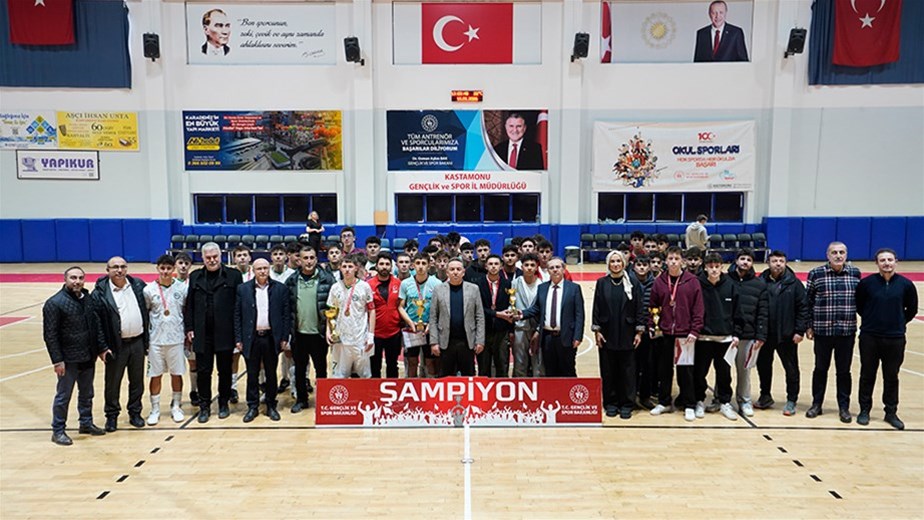 OKUL SPORLARI GENÇLER FUTSAL İL BİRİNCİLİĞİ SONA ERDİ!..