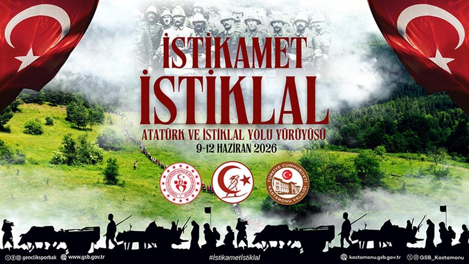 ATATÜRK VE İSTİKLAL YOLU YÜRÜYÜŞÜ BAŞVURULARI BAŞLADI!