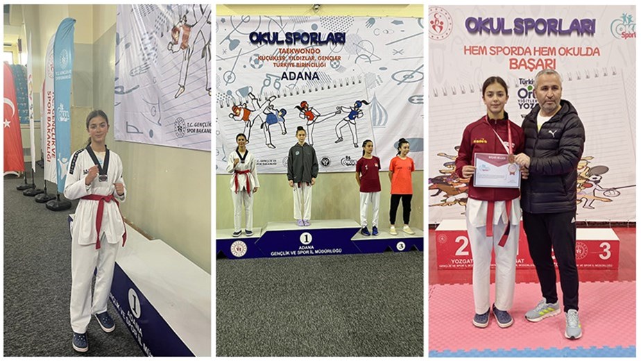 ELA NUR ULUÇAY TÜRKİYE İKİNCİSİ